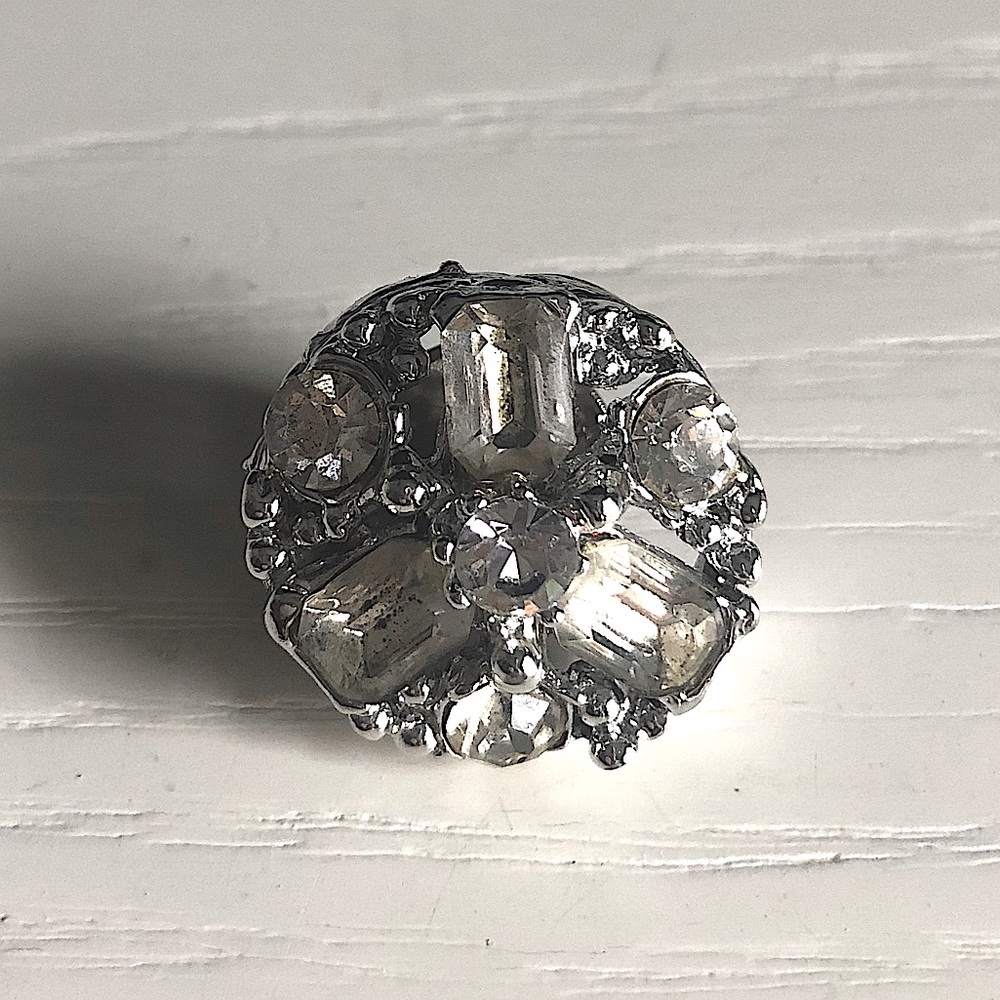 Vintage Rhinestone stick pin